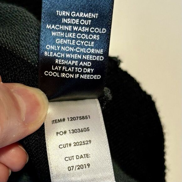 Striped Black and Gray Women's Dress - Picture 7 of 10